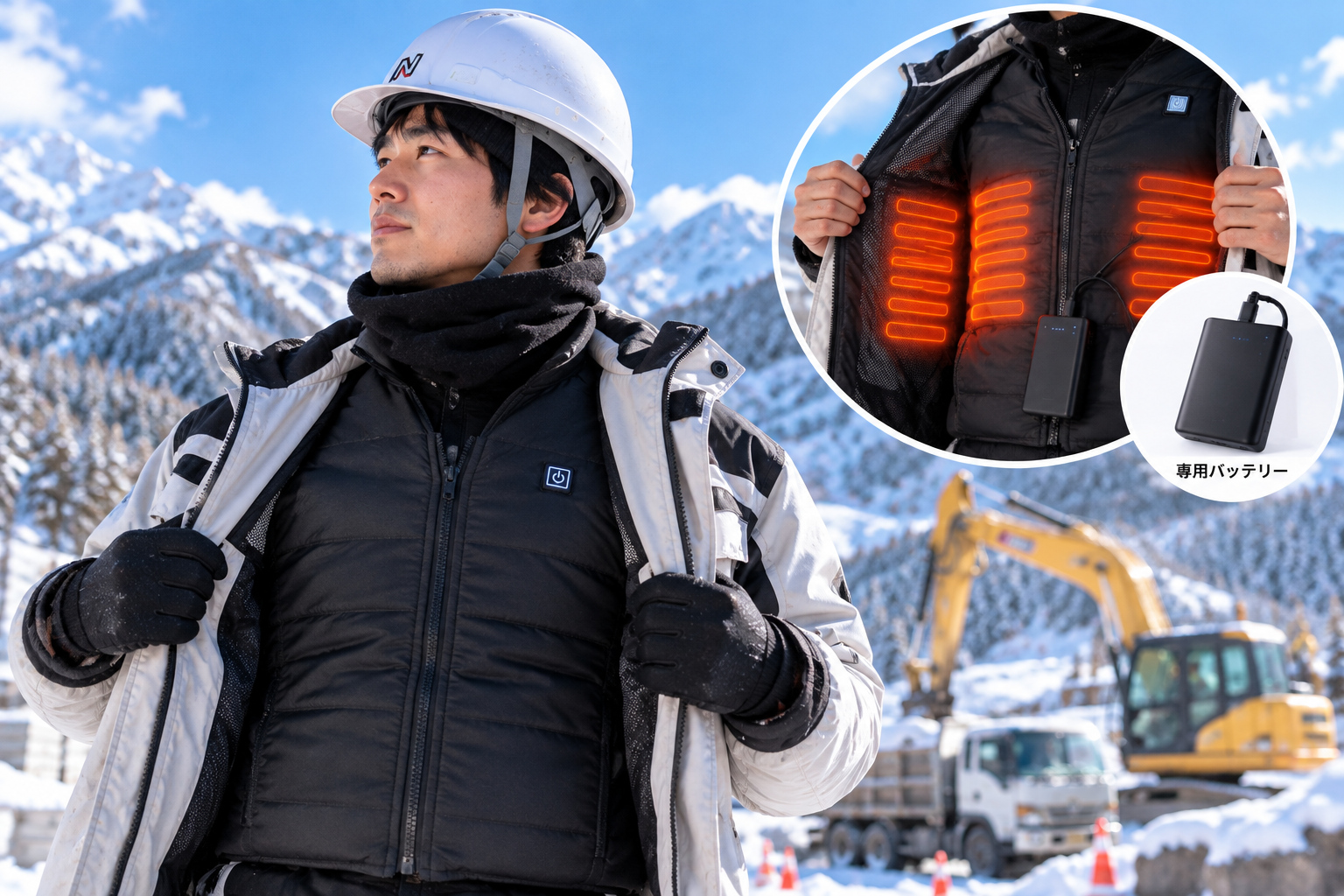 寒い日は「着込む」以外の方法も