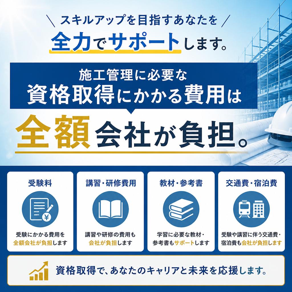 資格取得をサポート