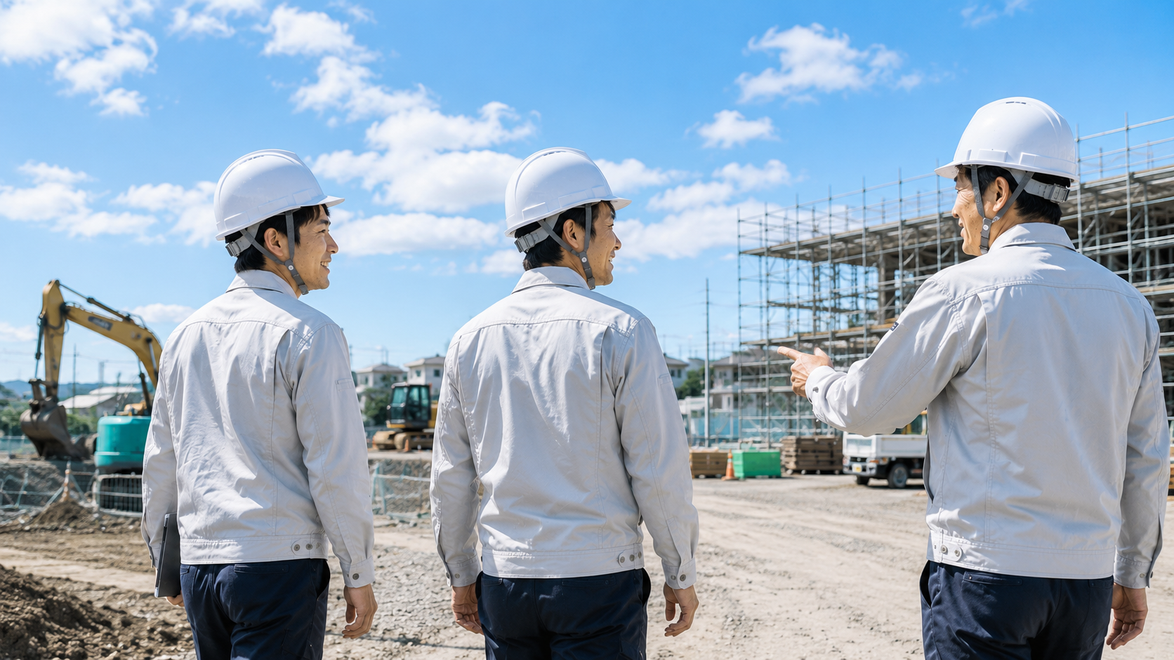 土木施工管理は一人じゃない｜支え合える仲間がいる職場